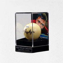 Load image into Gallery viewer, Pagulayan signed cue ball with display